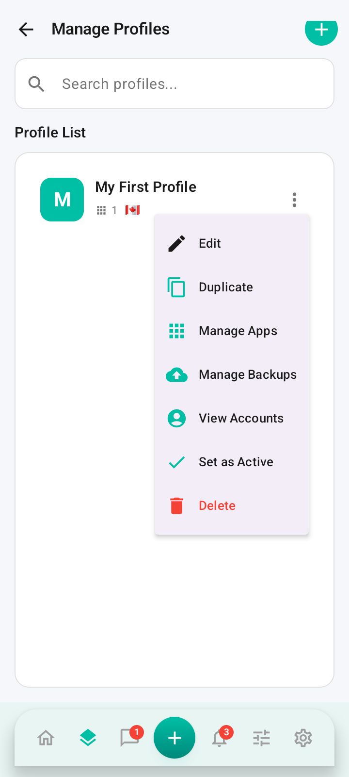 Шаг 7 — Привязка приложений через Manage Apps 2